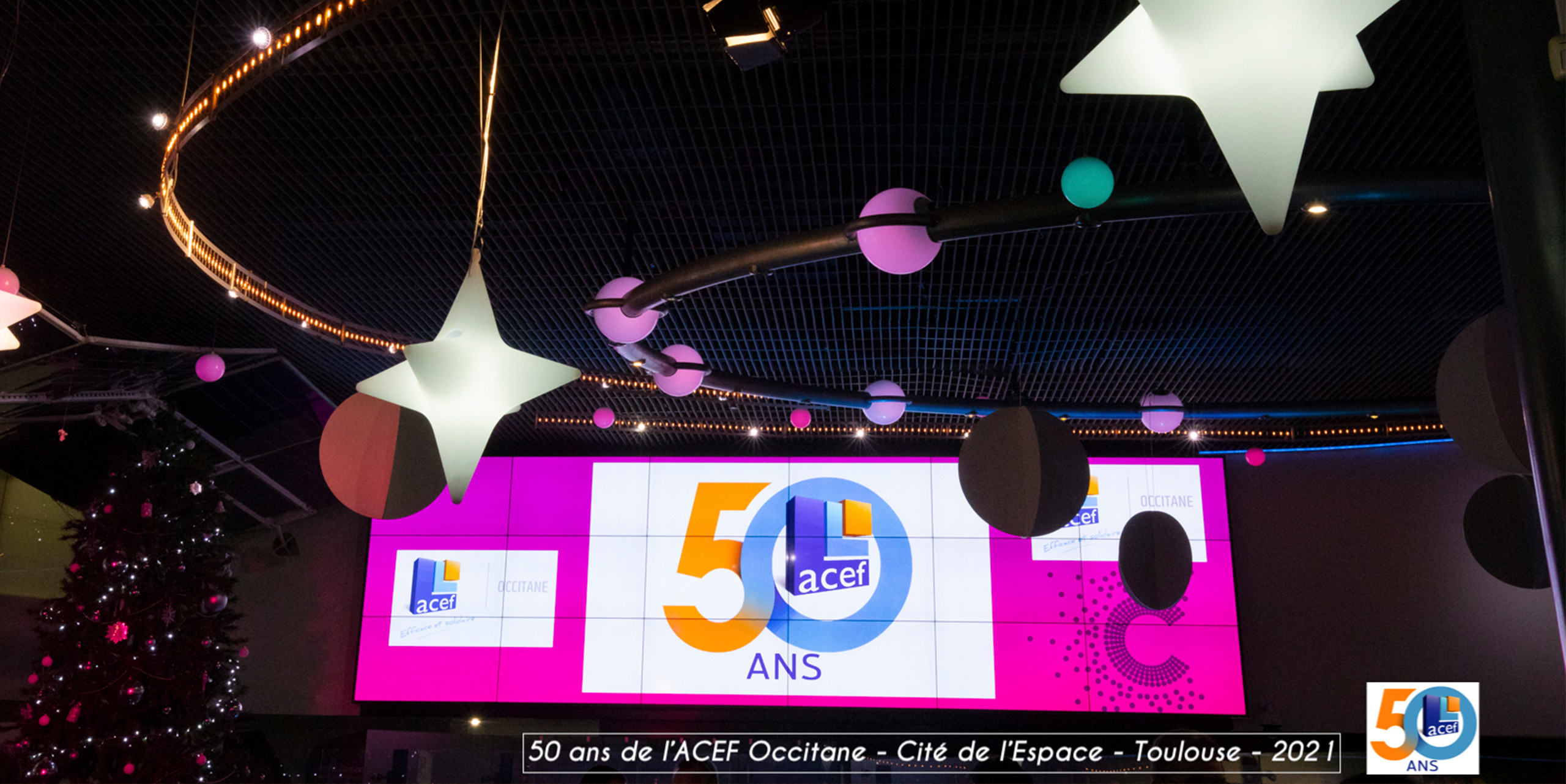 Les 50 ans l’ACEF occitane à La Cité de l’espace de Toulouse